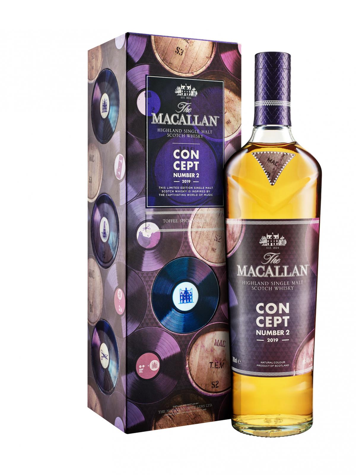 Macallan Concept 2 2019 Single Malt Scotch Whisky - 70cl 40%