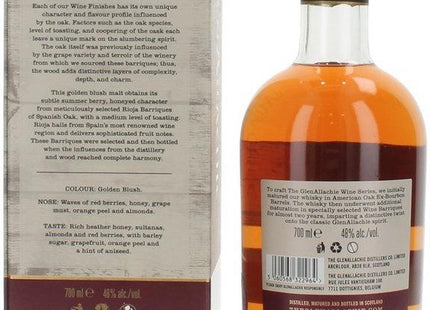 GlenAllachie 13 Year Old Rioja Cask Finish - 70cl 48%