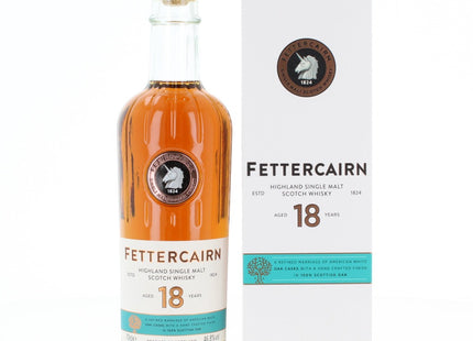 Fettercairn 18 Year Old Scottish Oak Cask Single Malt Scotch Whisky - 70cl 46.8%
