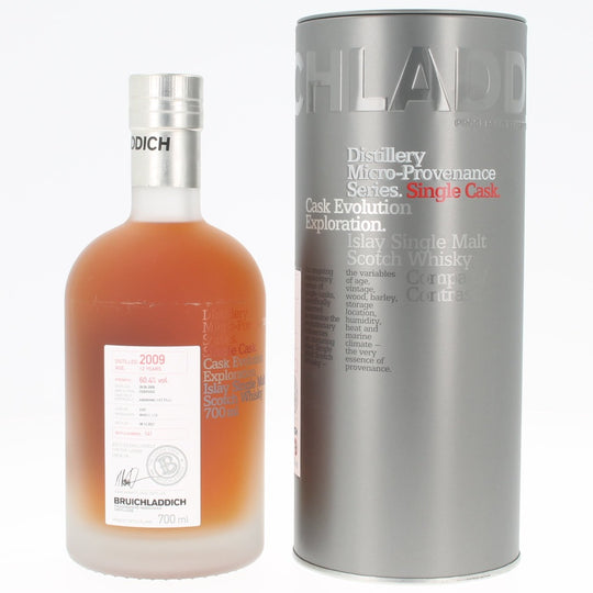 Bruichladdich 12 Year Old 2009 Single Cask 3357 Single Malt Scotch Whisky - 70cl 60.4%