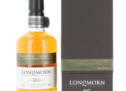 Longmorn 16 Year Old Single Malt Scotch Whisky (Old Bottling) - 70cl 48%