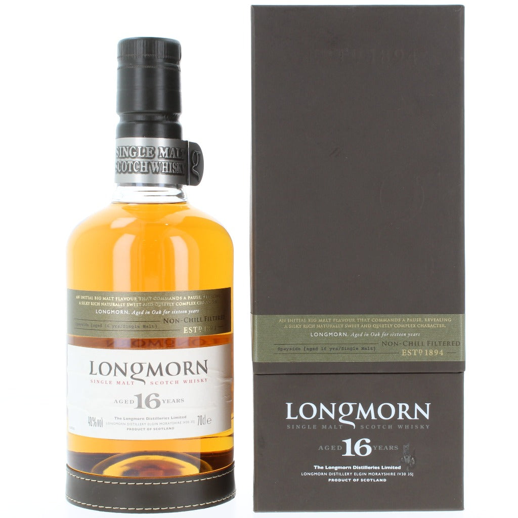 Longmorn 16 Year Old Single Malt Scotch Whisky (Old Bottling) - 70cl 48%