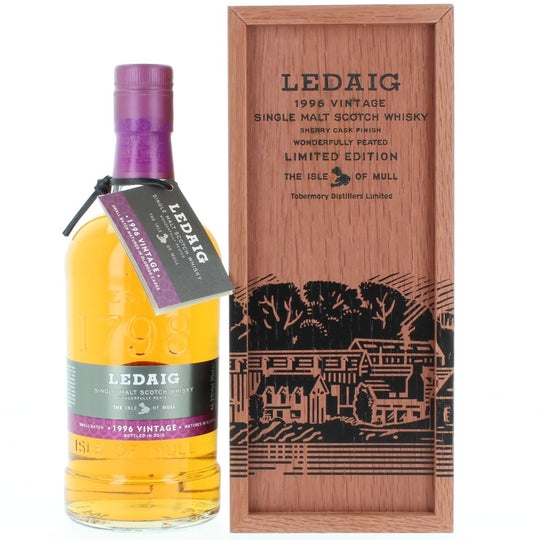 Ledaig 1996 Vintage Limited Edition Single Malt Scotch Whisky - 70cl 46.3%