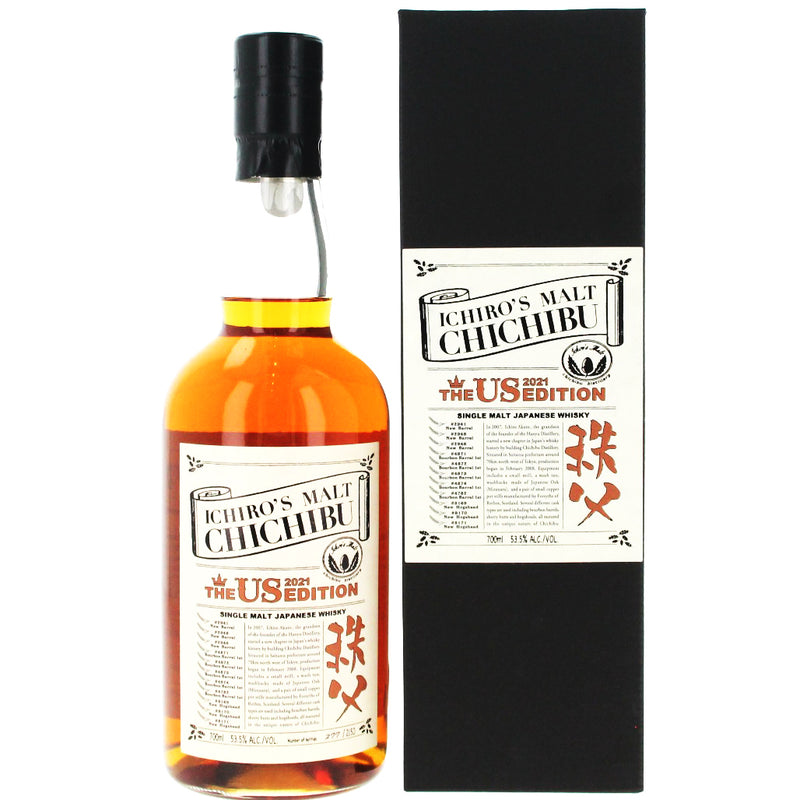 Ichiro's Malt Chichibu 2021 The US Edition - 70cl 53.5%