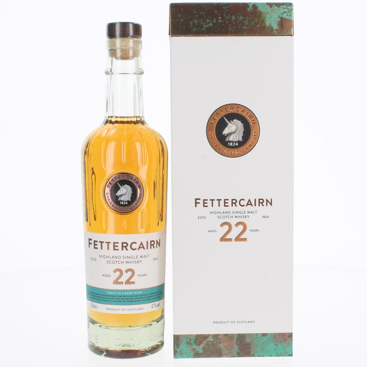 Fettercairn 22 Year old Single malt Scotch Whisky - 70cl 47%