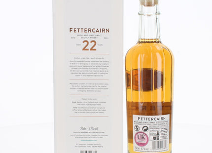 Fettercairn 22 Year old Single malt Scotch Whisky - 70cl 47%