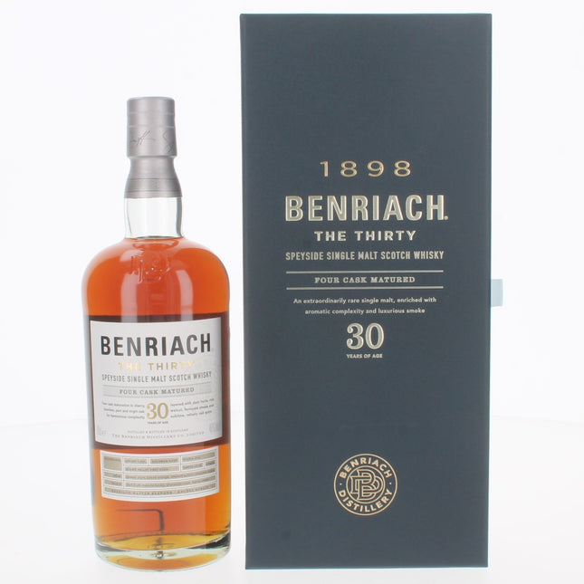 Benriach 30 year Old Speyside Single Malt Scotch Whisky - 70cl 46%