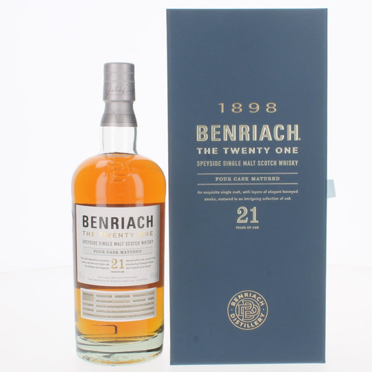 BenRiach 21 Year Old Single Malt Whisky - 70cl 46%