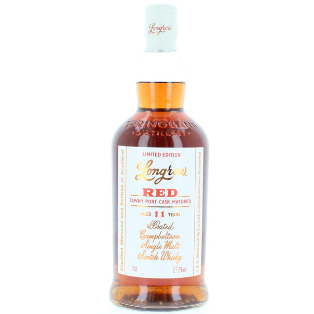 Longrow Red 11 Year Old Tawny Port Cask Single Malt Scotch Whisky - 70cl 57.5%