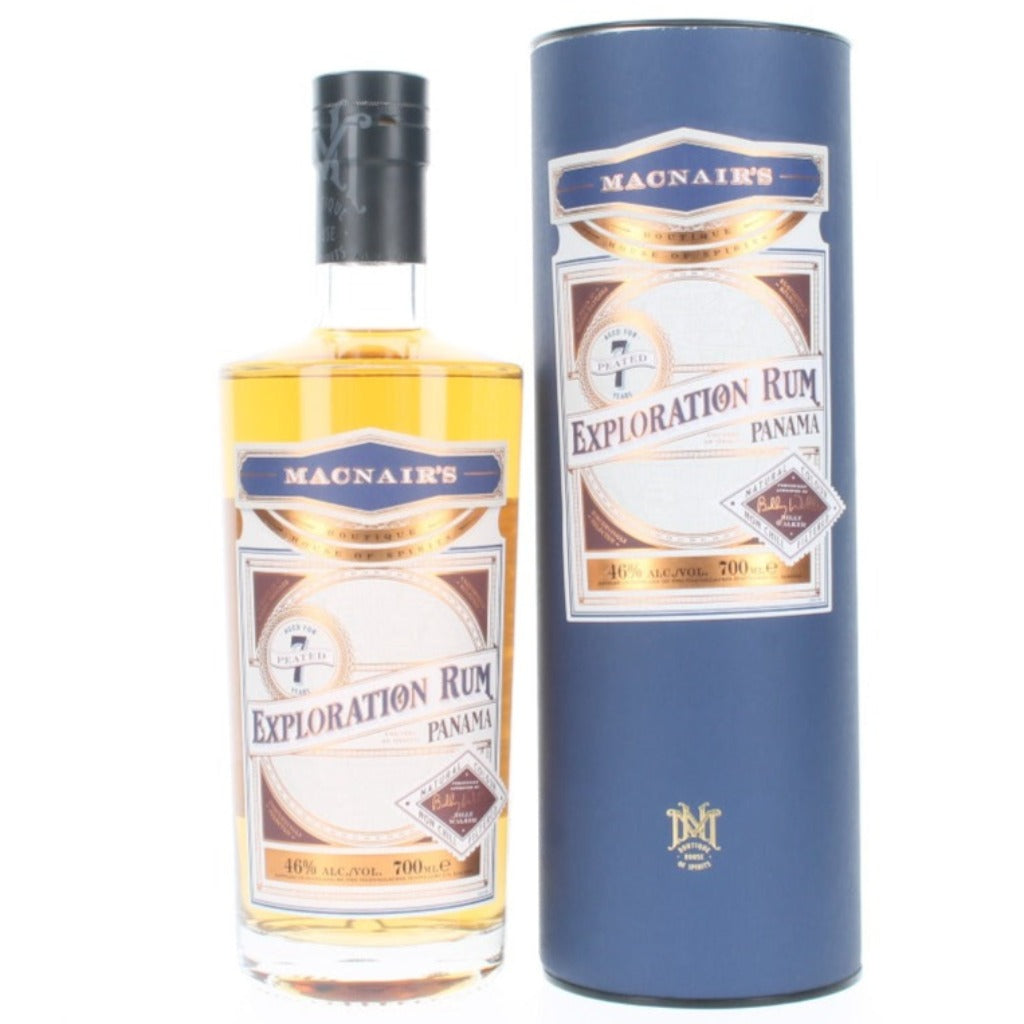 MacNairs Exploration Rum - Panama 7 Year Old Peated - 70cl 46%