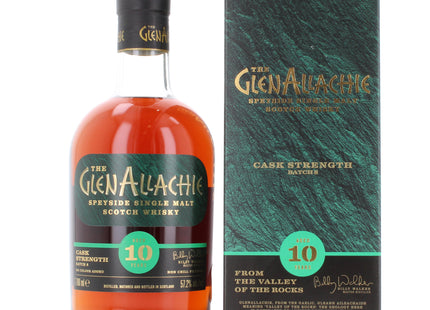 Glenallachie 10 Year Old Cask Strength Batch 8 Single Malt Scotch Whisky - 70cl 57.2%