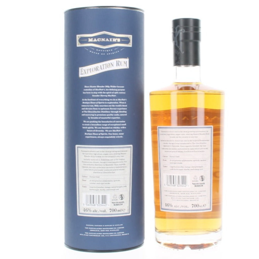 MacNairs Exploration Rum - Panama 7 Year Old Peated - 70cl 46%
