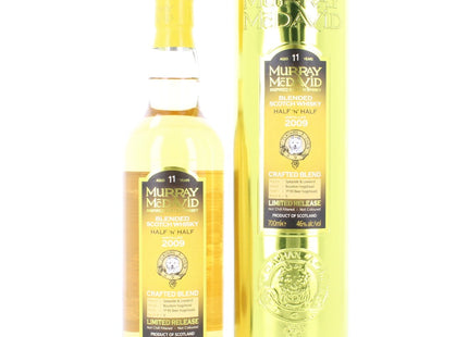 Half n Half 11 Year Old 2009 Blended Scotch Whisky Murray McDavid - 70cl 46%
