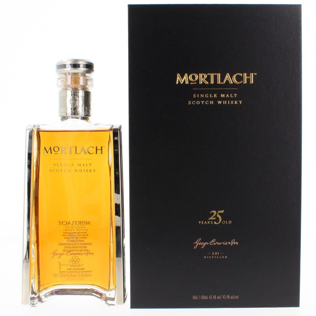 Mortlach 25 Year Old Single Malt Scotch Whisky - 50cl 43.4%