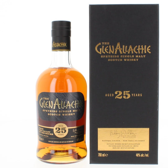 Glenallachie 25 Year Old Single Malt Scotch Whisky - 70cl 48%