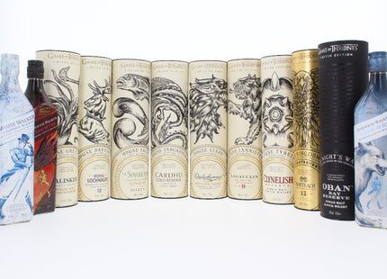 Game of Thrones Full Scotch Whisky Collection - 12 x 70cl