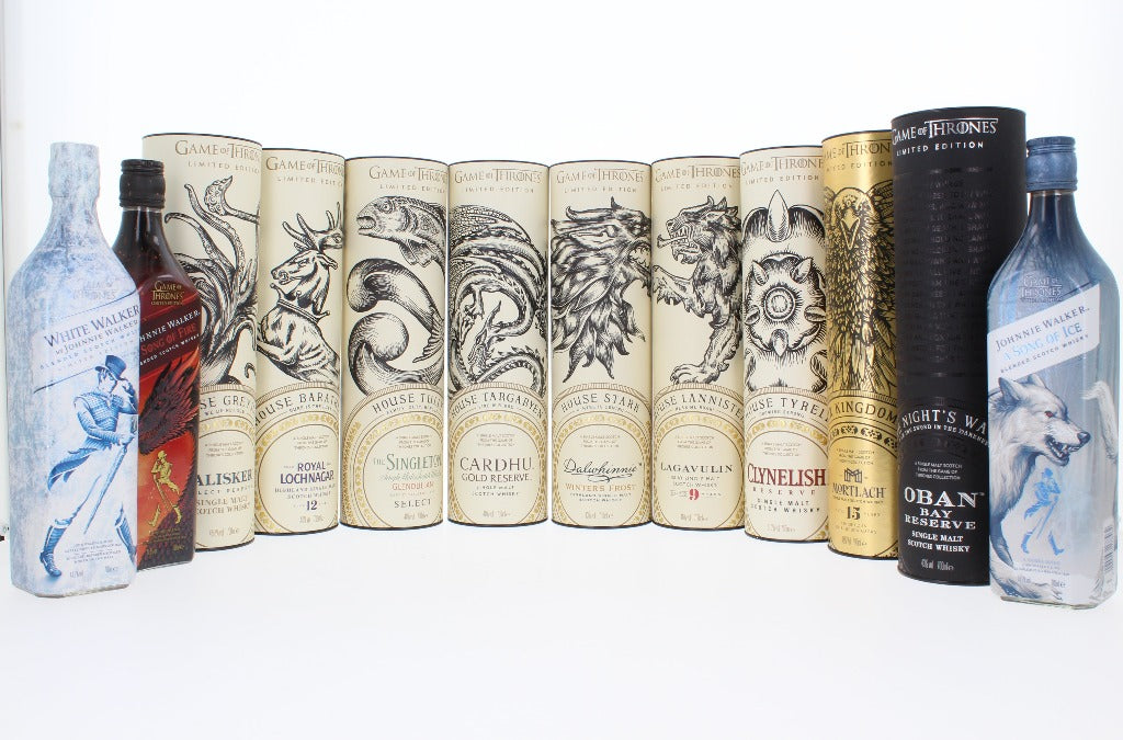 Game of Thrones Full Scotch Whisky Collection - 12 x 70cl