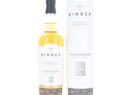 Bimber Ex Bourbon Cask Batch 3 London Single Malt Whisky - 70cl 51.6%