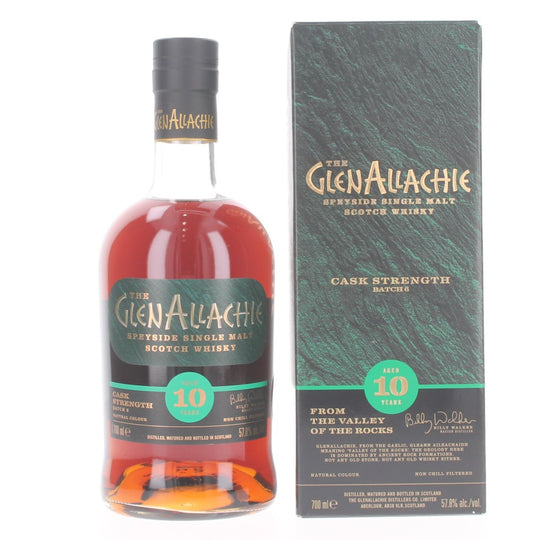 Glenallachie 10 Year Old Cask Strength Batch 6 - 70cl 57.8%