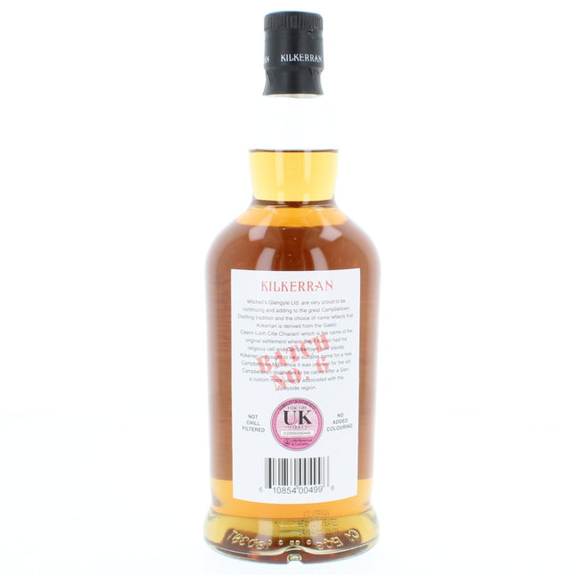 Kilkerran Heavily Peated Batch 6 Single Malt Scotch Whisky - 70cl 57.4%