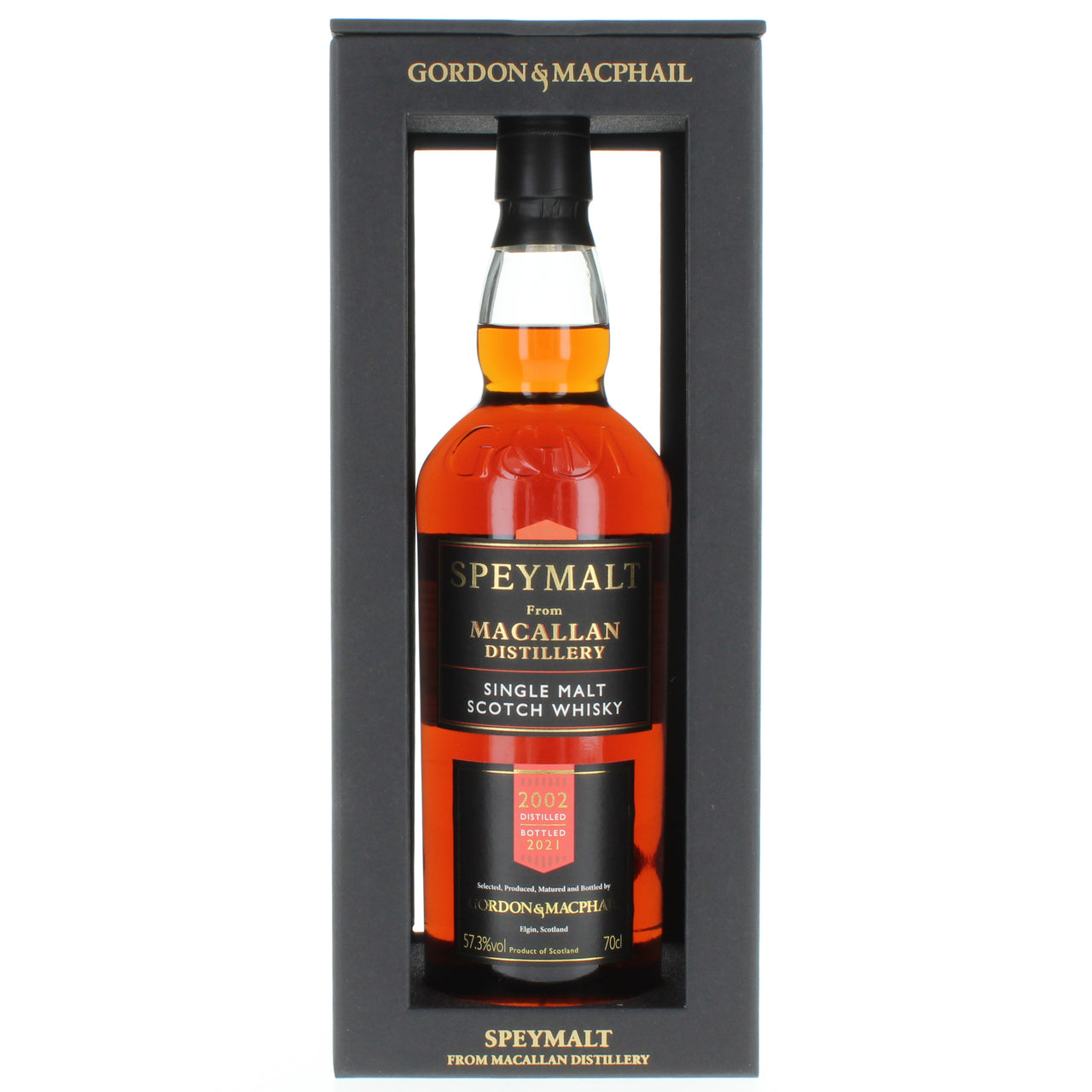 Macallan Speymalt 2002 - 2021 Gordon & MacPhail Single Malt Scotch Whisky - 70cl 57.3%