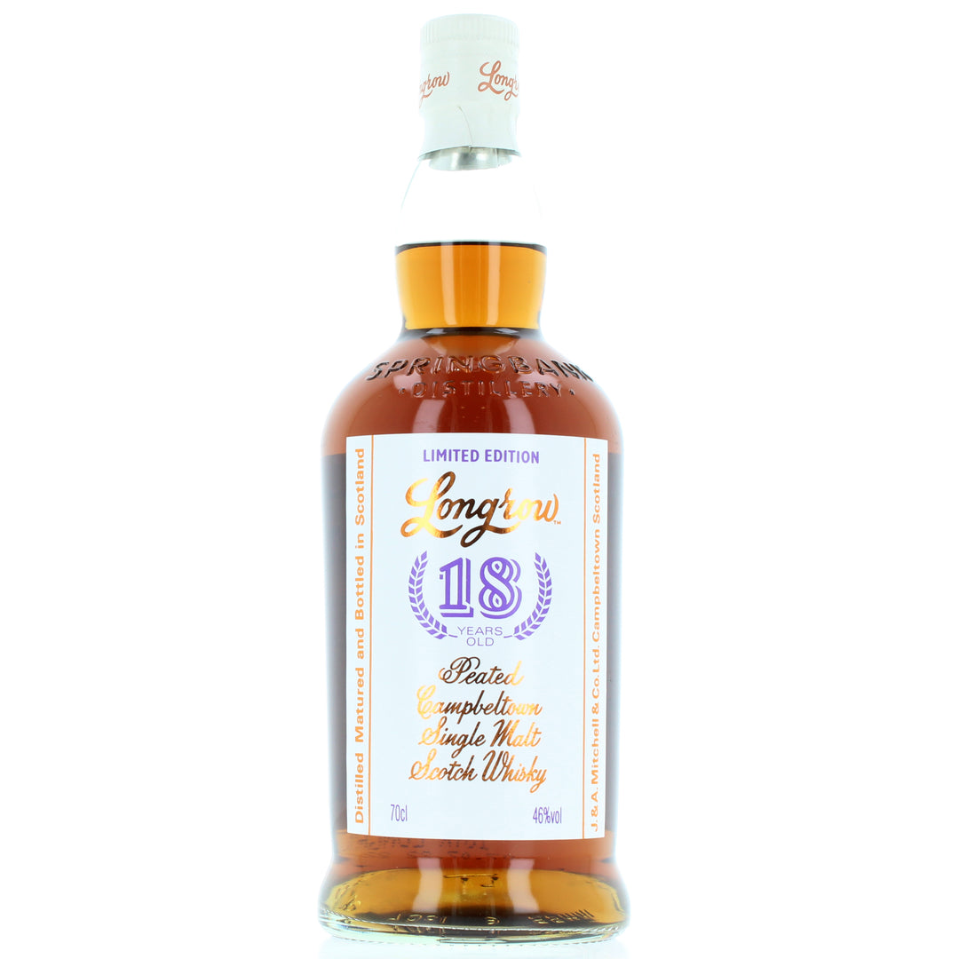 Longrow 18 Year Old Single Malt Scotch Whisky - 70cl 46%