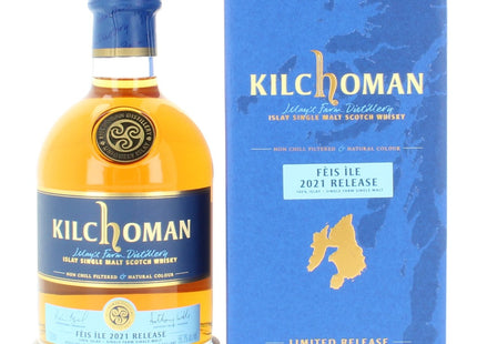 Kilchoman 9 Year Old Feis Ile 2021 Single Malt Scotch Whisky - 70cl 56.3%