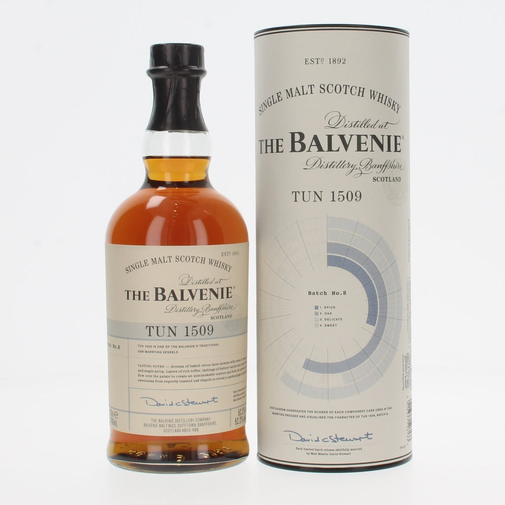 Balvenie Tun 1509 Batch 8 Single Malt Scotch Whisky - 70cl 52.2%