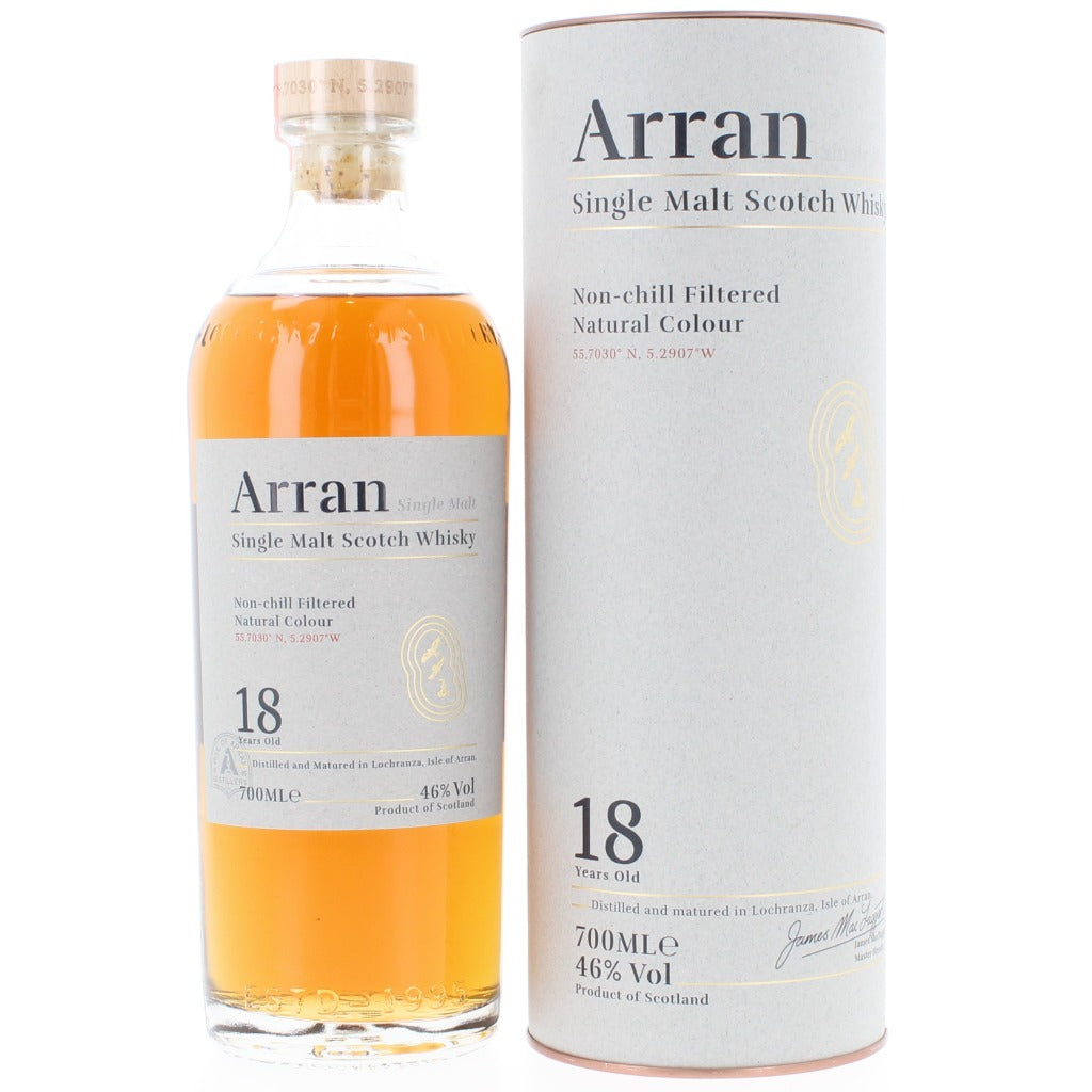 Arran 18 Year Old Single Malt Whisky - 70cl 46%