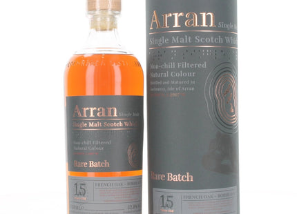 Arran 15 Year Old Rare Batch French Oak Bordeaux Single Malt Scotch Whisky - 70cl 52.8%