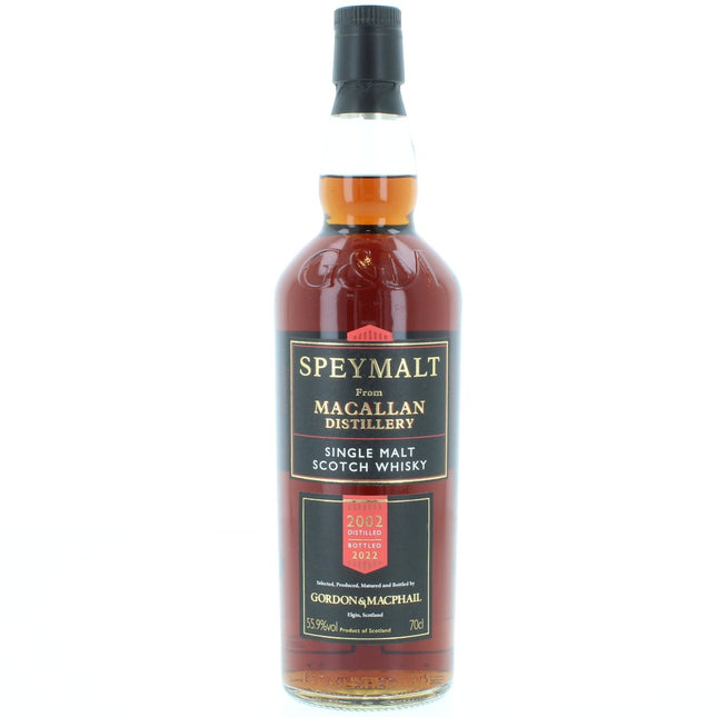 Macallan Speymalt 2002 - 2022 Gordon & MacPhail Single Malt Scotch Whisky - 70cl 55.9%