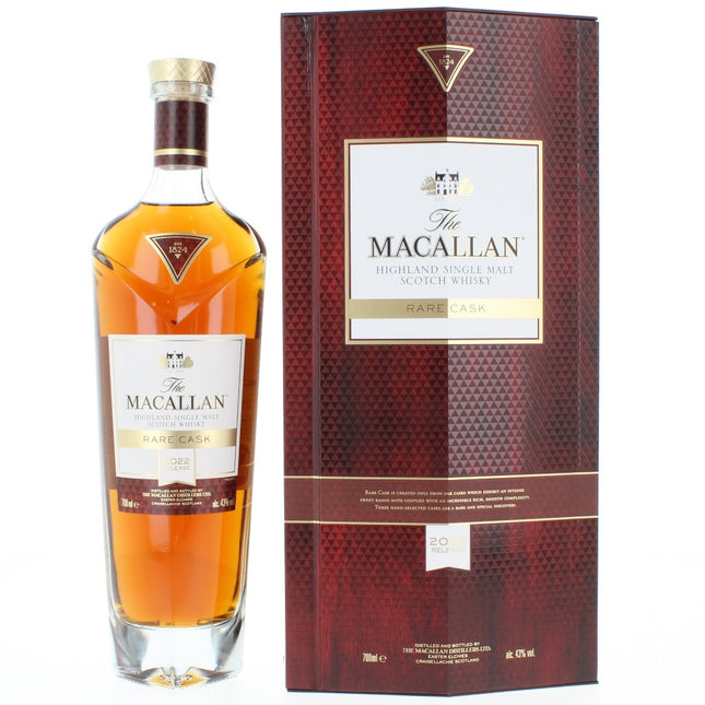Macallan Rare Cask Red 2022 Edition Single Malt Scotch Whisky - 70cl 43%