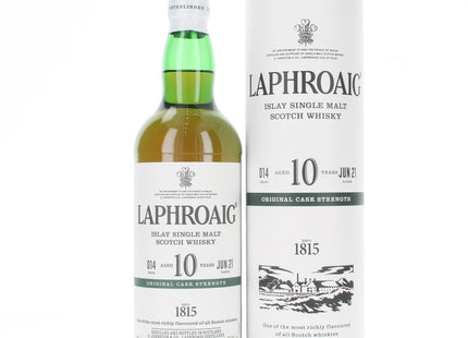 Laphroaig 10 Cask Strength Batch 14 Single Malt Scotch Whisky - 70cl 58.6%