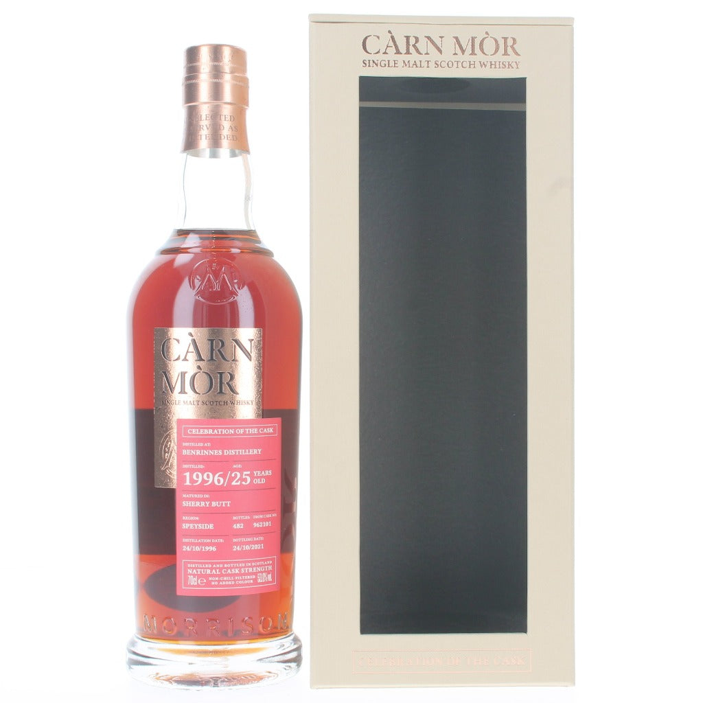 Benrinnes 25 Year Old 1996 Carn Mor Celebration of the Cask Single Malt Scotch Whisky - 70cl 53%