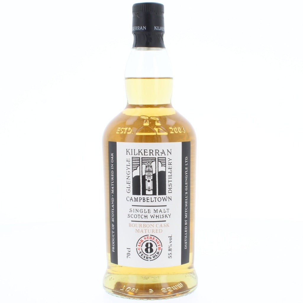 Kilkerran 8 Year Old Bourbon Cask Strength 2023 Single Malt Scotch Whisky - 70cl  55.8%