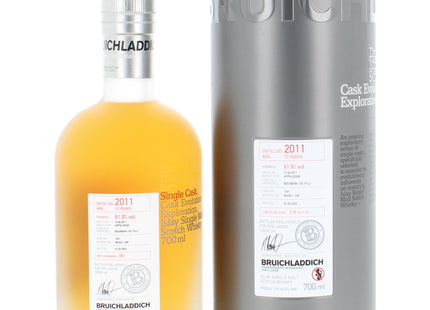 Bruichladdich 10 Year Old 2011 Micro Province Cask 1241 Single Malt Scotch Whisky - 70cl 61.9%