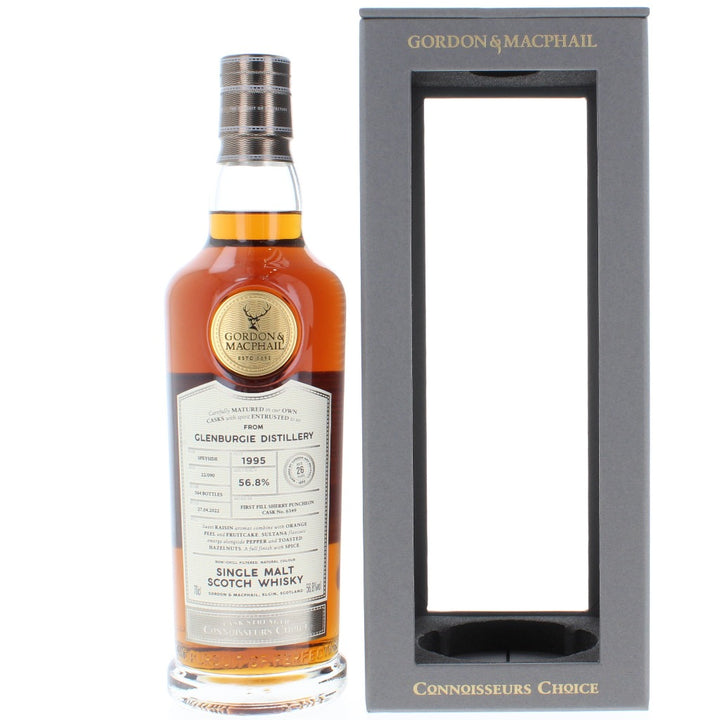 Glenburgie 26 Year Old 1995 Gordon & MacPhail Single Malt Scotch Whisky - 70cl 56.8%