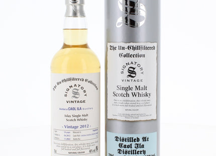 Caol Ila 10 Year Old 2012 Signatory Single Malt Scotch Whisky - 70cl 46%