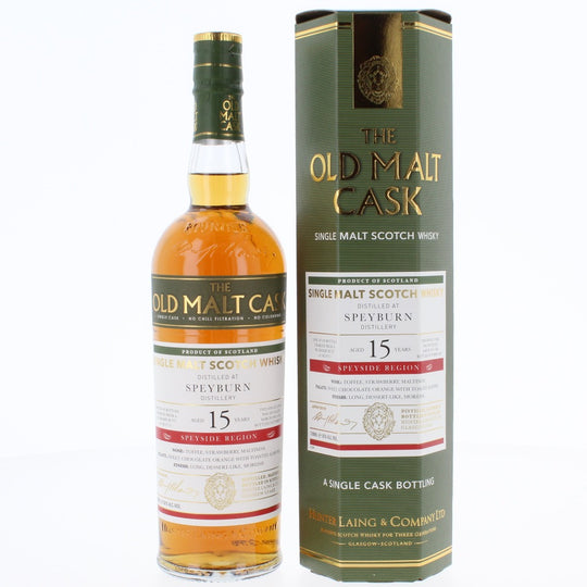 Speyburn 15 Year Old 2007 Old Malt Cask Single Malt Scotch Whisky - 70cl 50%