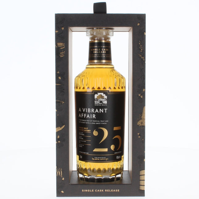 Benrinnes 25 Year Old A Vibrant Affair Wemyss Single Malt Scotch Whisky - 70cl 46%