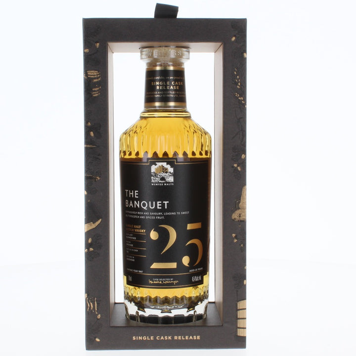 Glenrothes 25 Year Old The Banquet Wemyss Single Malt Scotch Whisky - 70cl 45.4