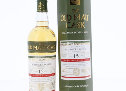 Craigellachie 15 Year Old 2007 Old Malt Cask Single Malt Scotch Whisky - 70cl 50%