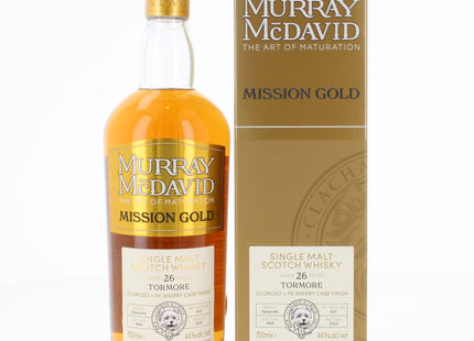Tormore 26 Year Old Mission Gold Murray McDavid Single Mlat Scotch Whisky - 70cl 44.1