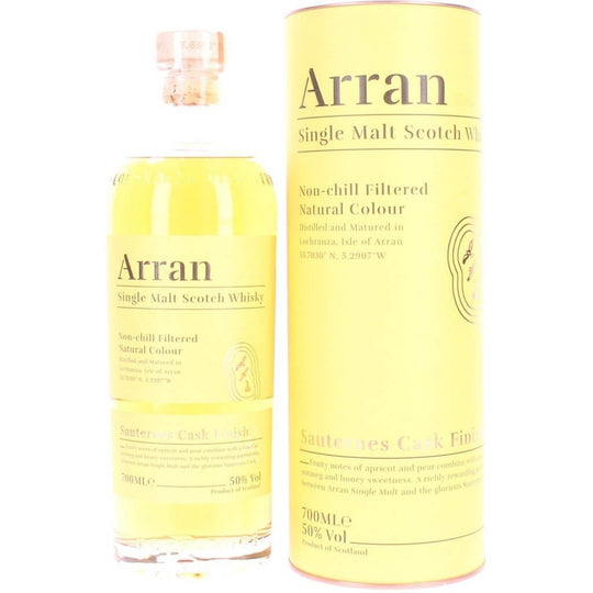 Arran Sauternes Cask Finish Single Malt Scotch Whisky - 70cl 50%