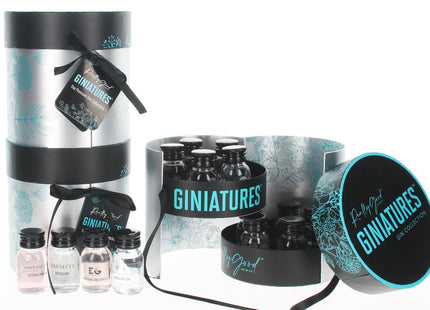 Gin Tasting Gift Pack 10 Giniatures in Beautiful Gift Box. 10x3cl