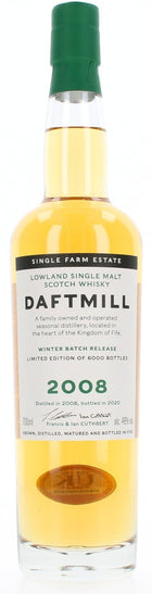 Daftmill Winter Batch Release 2008 - 70cl 46%