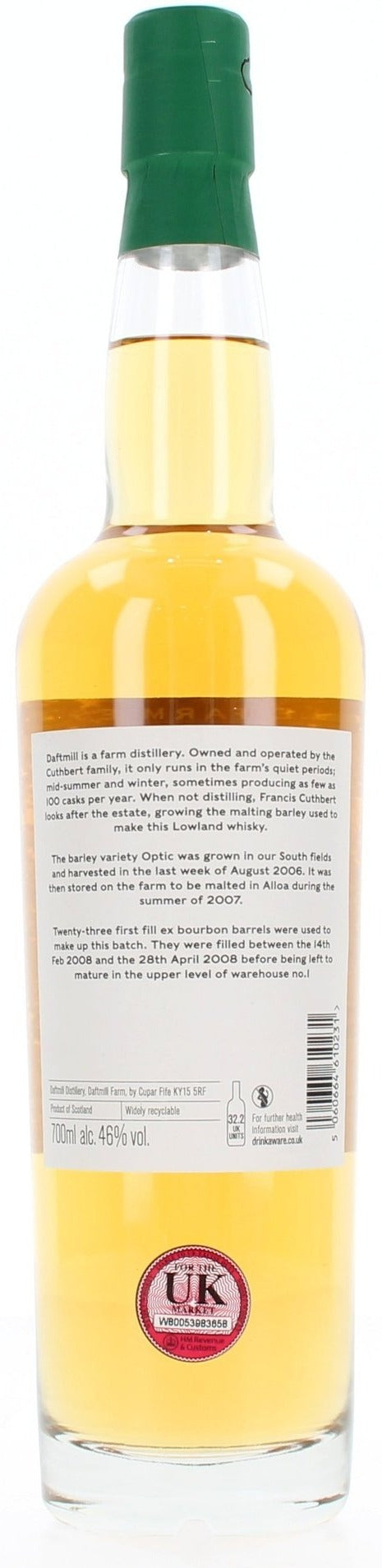 Daftmill Winter Batch Release 2008 - 70cl 46%