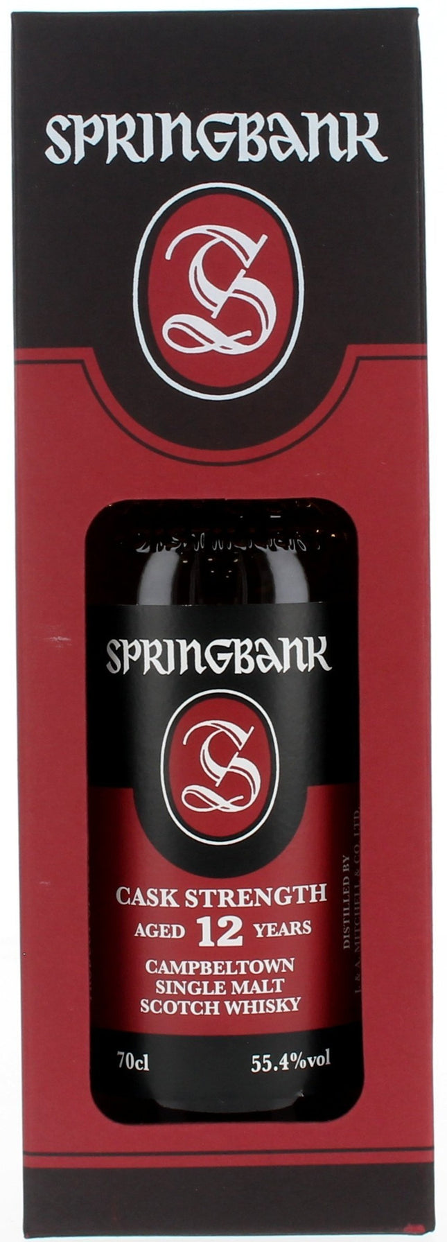 Springbank 12 Year Old Cask Strength - 70cl 55.4%