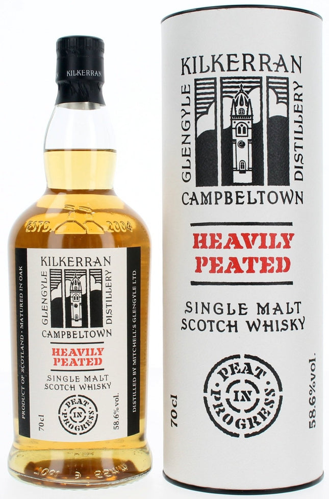 Kilkerran Heavily Peated Batch 4 Single Malt Scotch Whisky - 70cl 58.6%