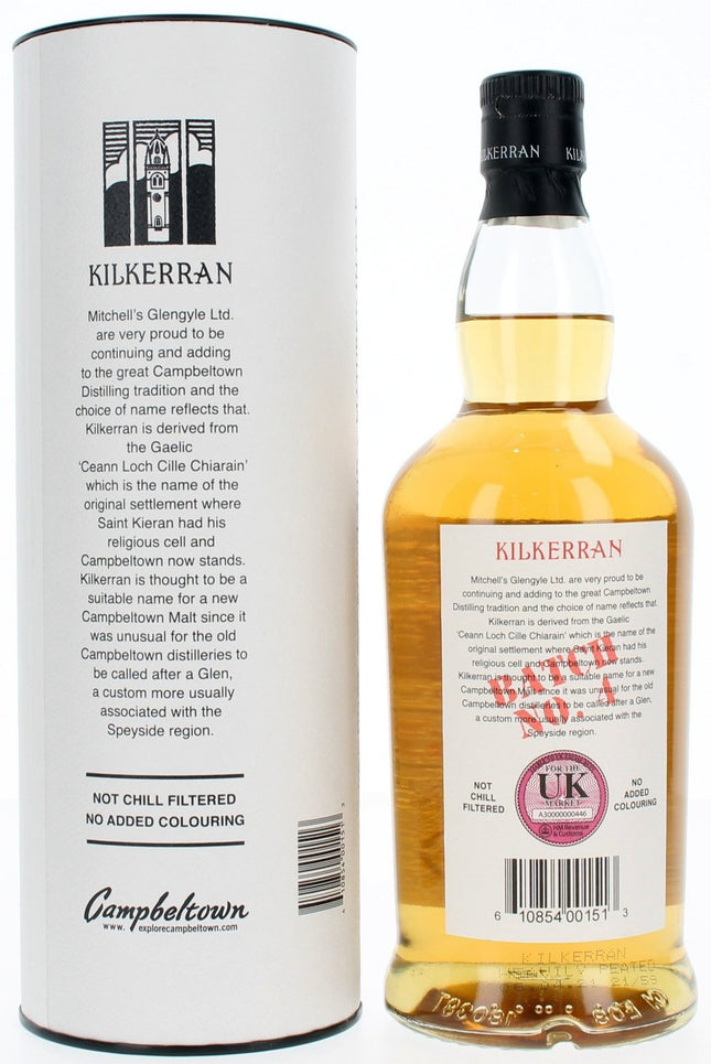 Kilkerran Heavily Peated Batch 4 Single Malt Scotch Whisky - 70cl 58.6%